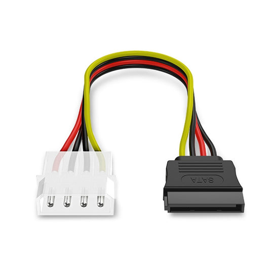 4 Pin IDE to Serial ATA SATA Power Cable Adapter (15cm), Material: Al+Mg by buy2fix