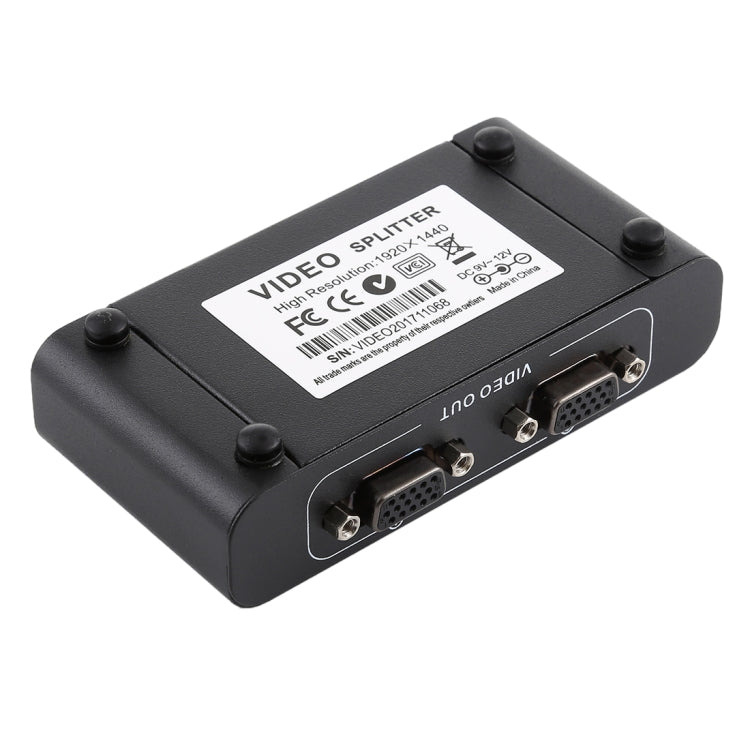VGA-102A 1 to 2 Ports 1920 x 1440 VGA Splitter by buy2fix