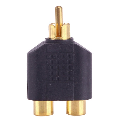 RCA plug to 2x RCA Sockets (Gold Plated) by buy2fix