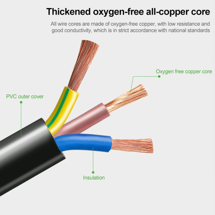 3 Prong Style Brazil Notebook AC Power Cord, Length: 1.2m ( OD5.5 ) by buy2fix