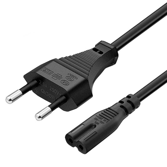 High Quality 2 Prong Style EU Notebook AC Power Cord, Length: 1.5m by buy2fix