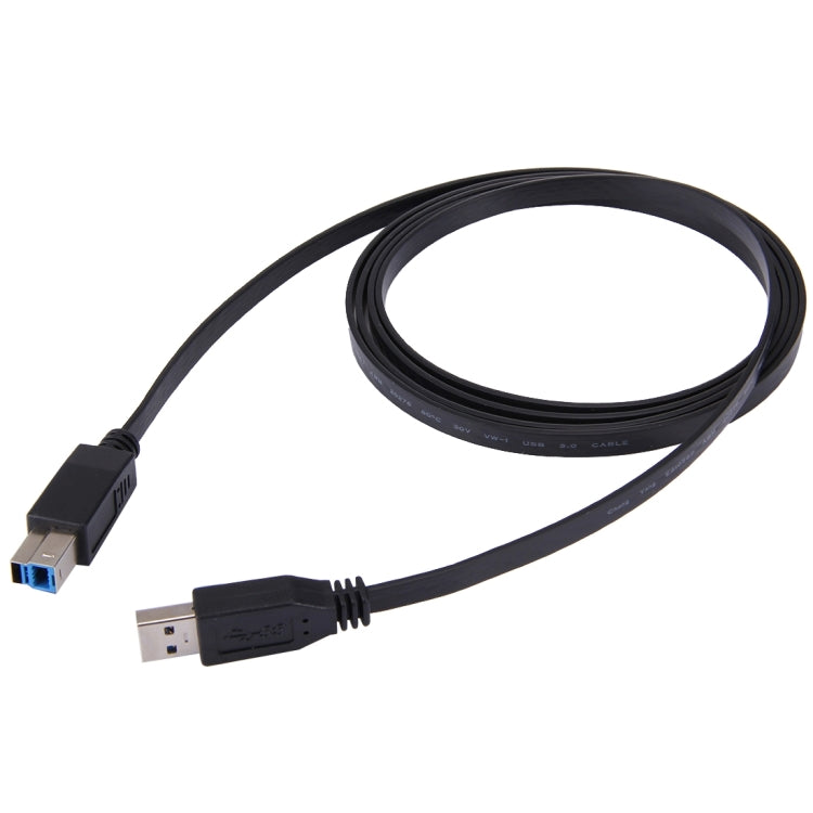 USB 3.0 AM to BM Cable, length: 1.8m(Black) by buy2fix