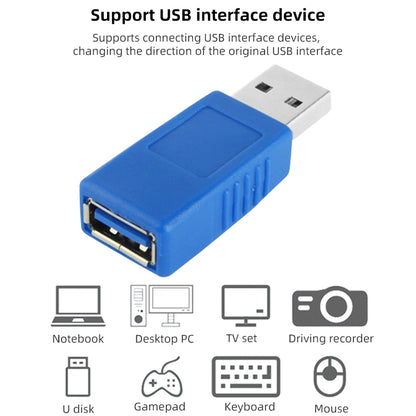 USB 3.0 AM to USB 3.0 AF Cable Adapter (Blue) by buy2fix