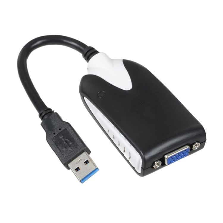 USB 3.0 to VGA Display Adapter, Resolution: 1920 x 1080(Black) by buy2fix