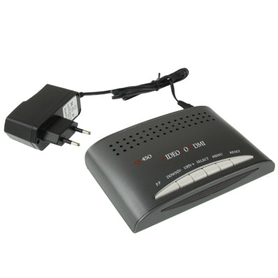 RCA Composite Video & S-Video to HDMI Converter, Support Full HD 1080P by buy2fix