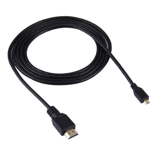 1.5m Micro HDMI to HDMI 19 Pin Cable, 1.4 Version, Support 3D - Cable by buy2fix | Online Shopping UK | buy2fix