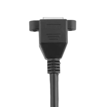 RJ45 Female to Male Cat Network Extension Cable, Length: 1.5m(Black) by buy2fix