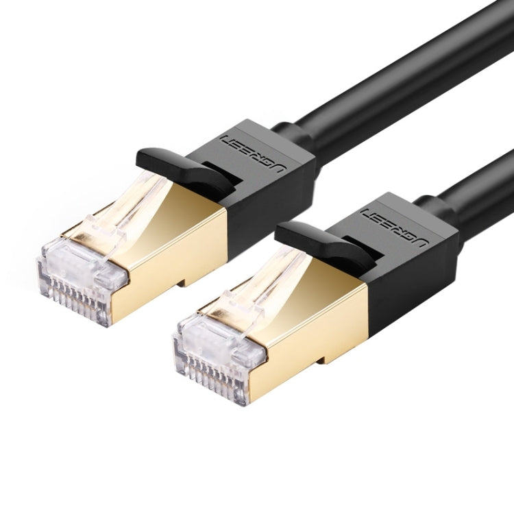 CAT7 Gold Plated Dual Shielded Full Copper LAN Network Cable, Length: 8m by buy2fix