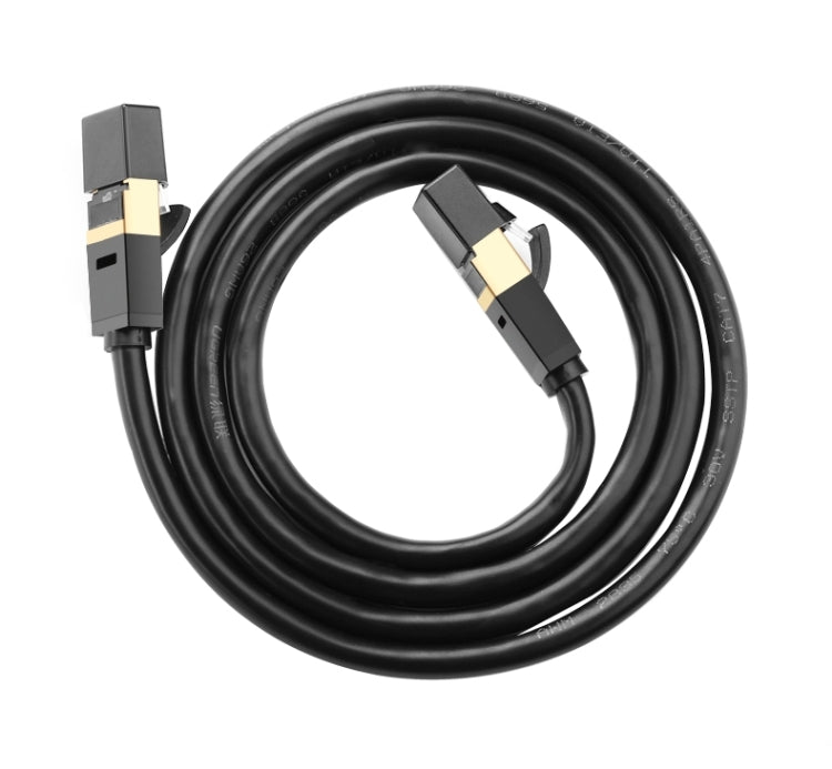 CAT7 Gold Plated Dual Shielded Full Copper LAN Network Cable, Length: 2m by buy2fix