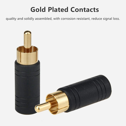 RCA Plug to 6.35mm Stereo jack by buy2fix