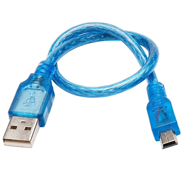 USB 2.0 AM to Mini USB Male Adapter Cable , Length: 30cm (Blue) by buy2fix
