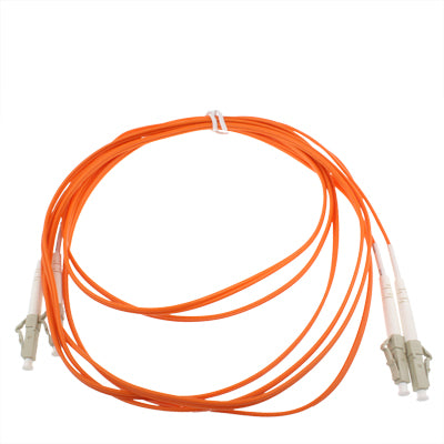 LC-LC Dual-Core Multi Mode Fiber Optic Jumper by buy2fix