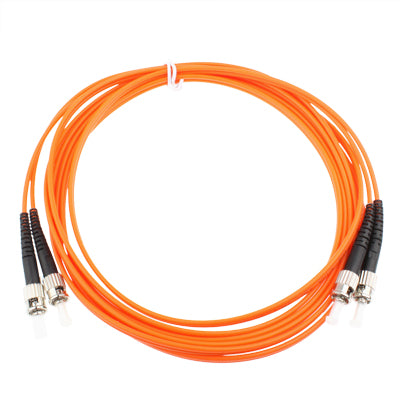ST-ST Dual-Core Multi Mode Fiber Optic Jumper by buy2fix