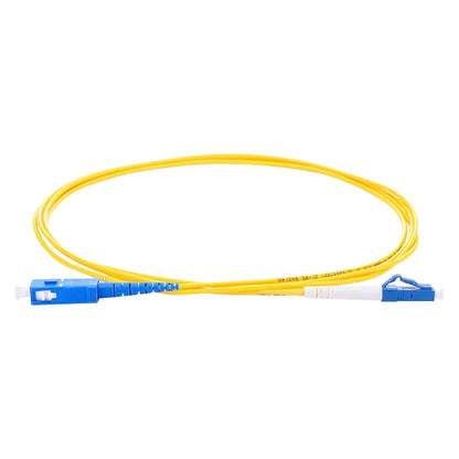 LC-SC Single-Core Single Mode Fiber Optic Jumper,Length: 3m by buy2fix