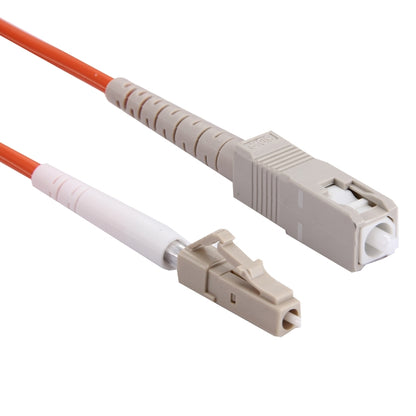 LC-SC Single-Core Multi Mode Fiber Optic Jumper,Length: 3m by buy2fix
