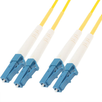 LC-LC Dual-Core Single Mode Fiber Optic Jumper,Length: 3m by buy2fix