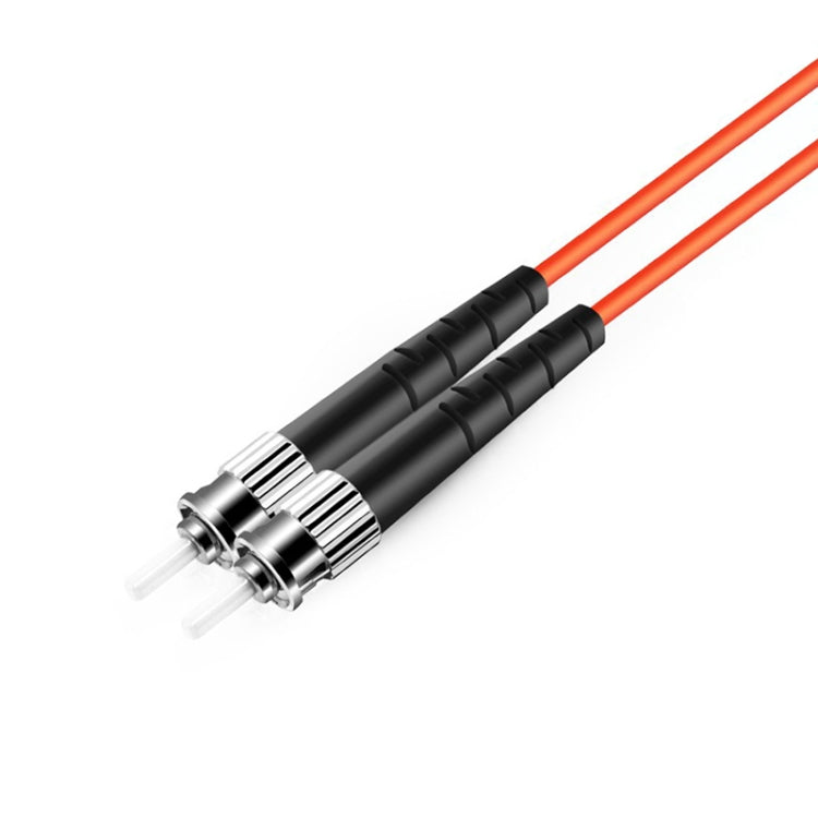 ST-ST Single-Core Multi Mode Fiber Optic Jumper,Length: 3m by buy2fix