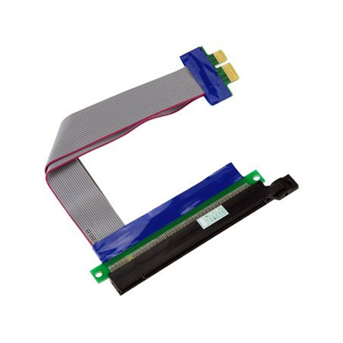 PCI-E Express 16X to 1X Riser Card Adapter Flex Extension Cable - PCIE Cable by buy2fix | Online Shopping UK | buy2fix