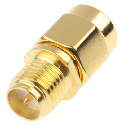 SMA Male to RP-SMA Female Adapter (Gold Plated) by buy2fix