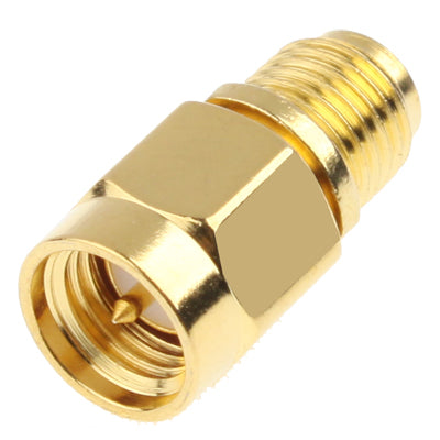SMA Male to RP-SMA Female Adapter (Gold Plated) by buy2fix