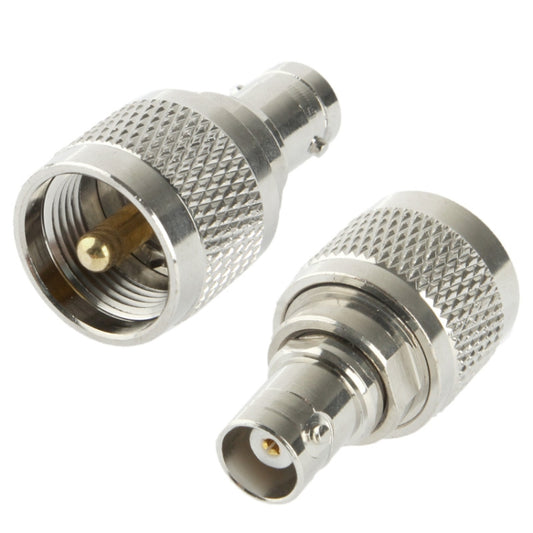 M Head Large Pin Male to BNC-K Adapter(Silver) - Connector by buy2fix | Online Shopping UK | buy2fix
