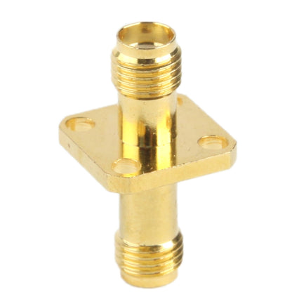 Coaxial SMA Female to SMA Female Adapter(Gold) by buy2fix