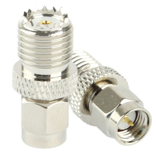 Coaxial SMA Male to Mini UHF Female Adapter by buy2fix