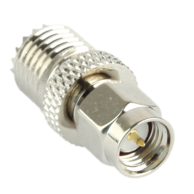 Coaxial SMA Male to Mini UHF Female Adapter by buy2fix