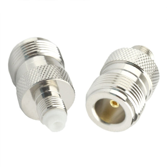 Coaxial RF FME Female to N Female Adaptor(Silver) - Phone TV & FM Antenna by buy2fix | Online Shopping UK | buy2fix