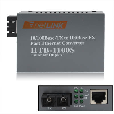 Single-mode Fast Ethernet Fiber Transceiver by buy2fix
