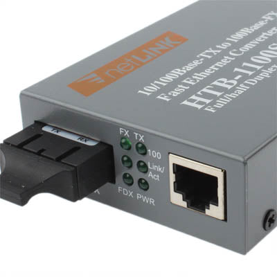 Single-mode Fast Ethernet Fiber Transceiver by buy2fix