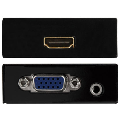 HD 1080P HDMI Mini VGA to HDMI Scaler Box Audio Video Digital Converter Adapter for PC / HDTV by buy2fix