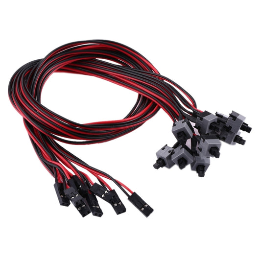 10 PCS Computer Chassis Power Switch Cable by buy2fix