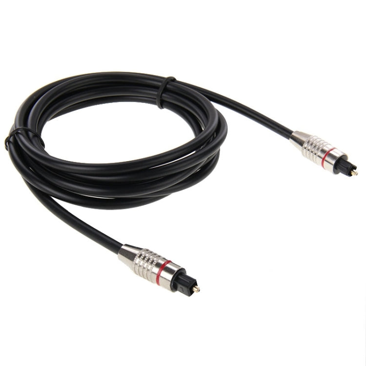 Digital Audio Optical Fiber Cable Toslink M to M, OD: 5.0mm, Length: 2m by buy2fix