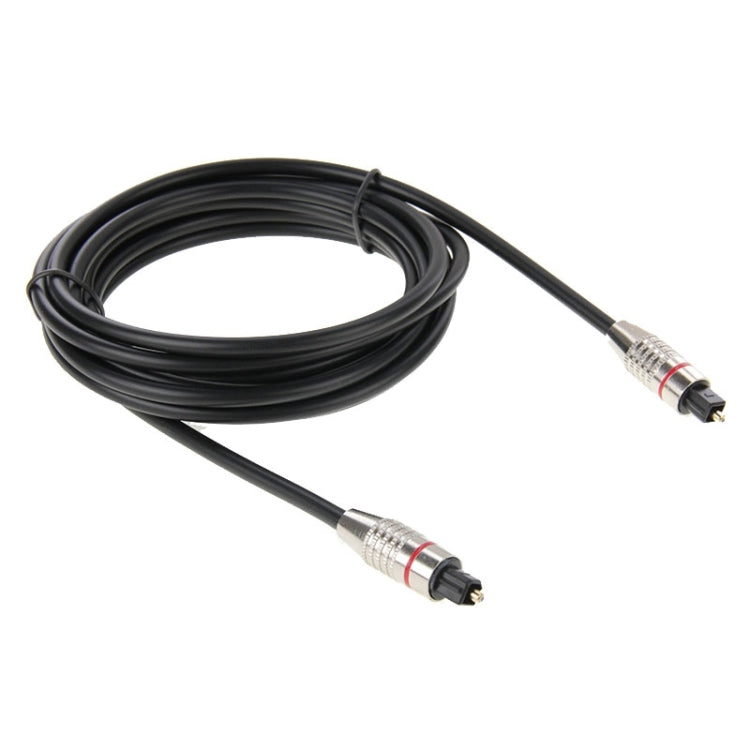 Digital Audio Optical Fiber Cable Toslink M to M, OD: 5.0mm, Length: 3m by buy2fix