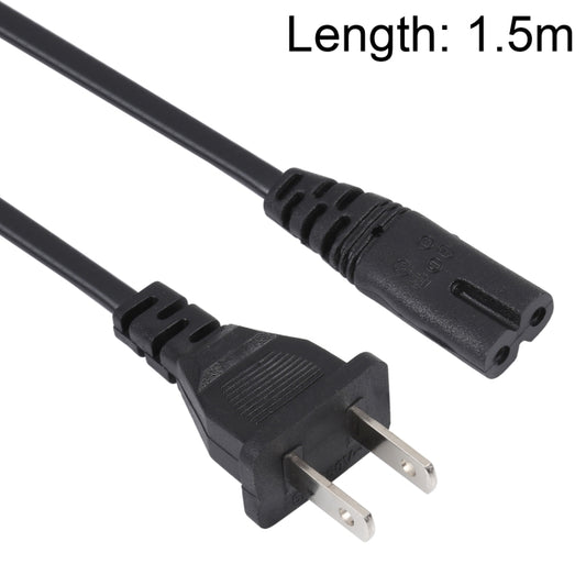 High Quality 2 Prong Style US Notebook AC Power Cord, Length: 1.5m - Power Cord by buy2fix | Online Shopping UK | buy2fix