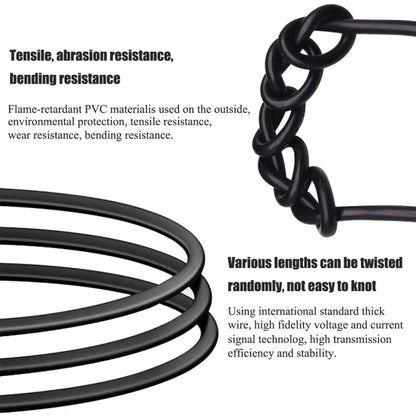 High Quality 3 Prong Style US Notebook AC Power Cord, Length: 1.8m - Power Cord by buy2fix | Online Shopping UK | buy2fix