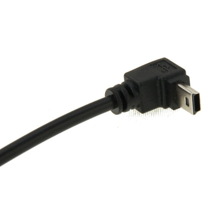 90 Degree Mini USB Male to USB 2.0 AM USB Adapter Cable, Length: 29cm - Micro USB Cable by buy2fix | Online Shopping UK | buy2fix