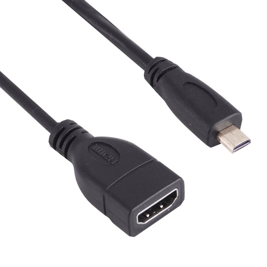 17cm Micro HDMI Male to HDMI Female Adapter Cable - Cable by buy2fix | Online Shopping UK | buy2fix