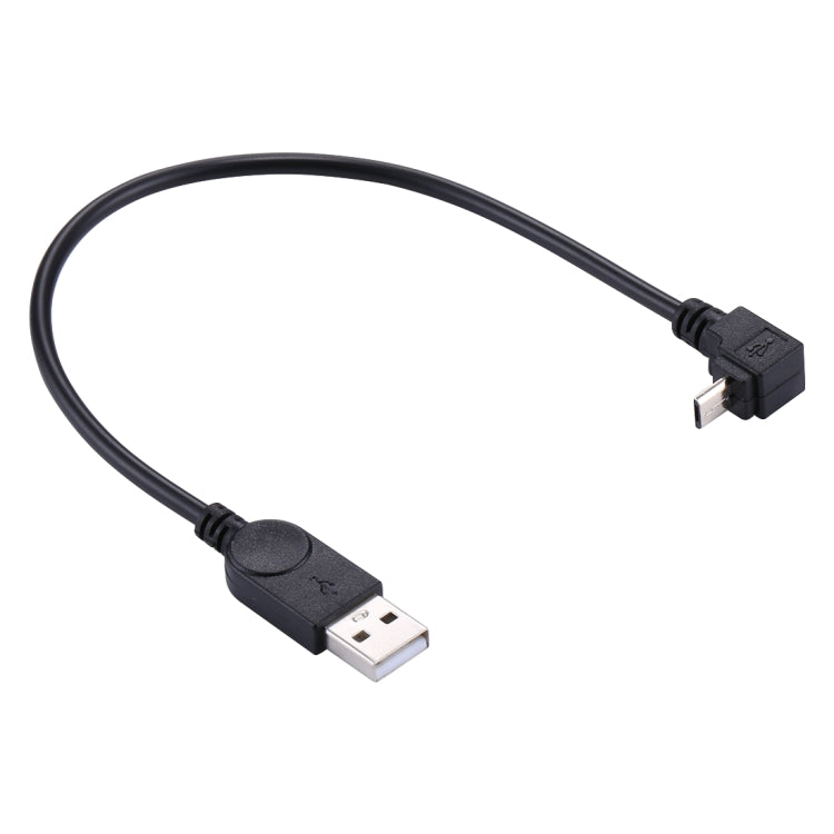 29cm 90 Degree Angle Micro USB to USB Data / Charging Cable - Micro USB Cable by buy2fix | Online Shopping UK | buy2fix