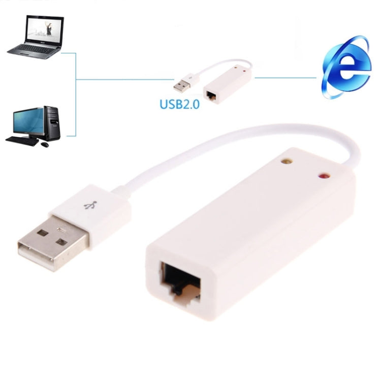 Hexin 100/1000Mhps Base-T USB 2.0 LAN Adapter Card for Tablet / PC / Apple Macbook by buy2fix