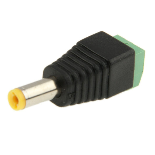 10 PCS Green Male DC 5.5 x 2.1mm Power Connector - Connector by buy2fix | Online Shopping UK | buy2fix