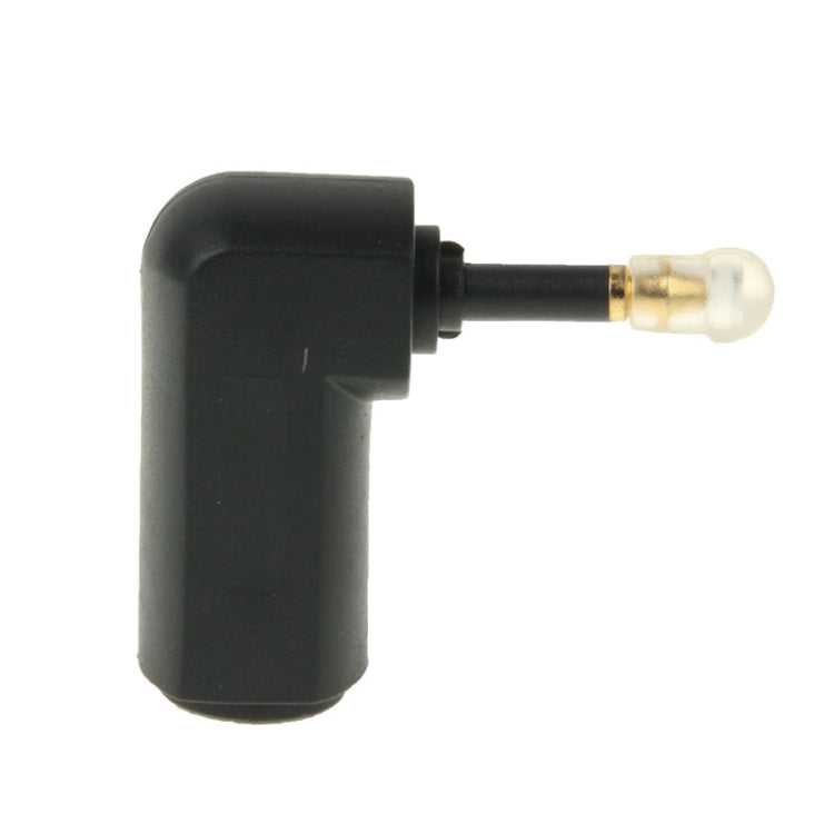 High Quality Gold Plated Square to Round Audio Optical Fiber 90 Degree Optical Fiber Adapter by buy2fix