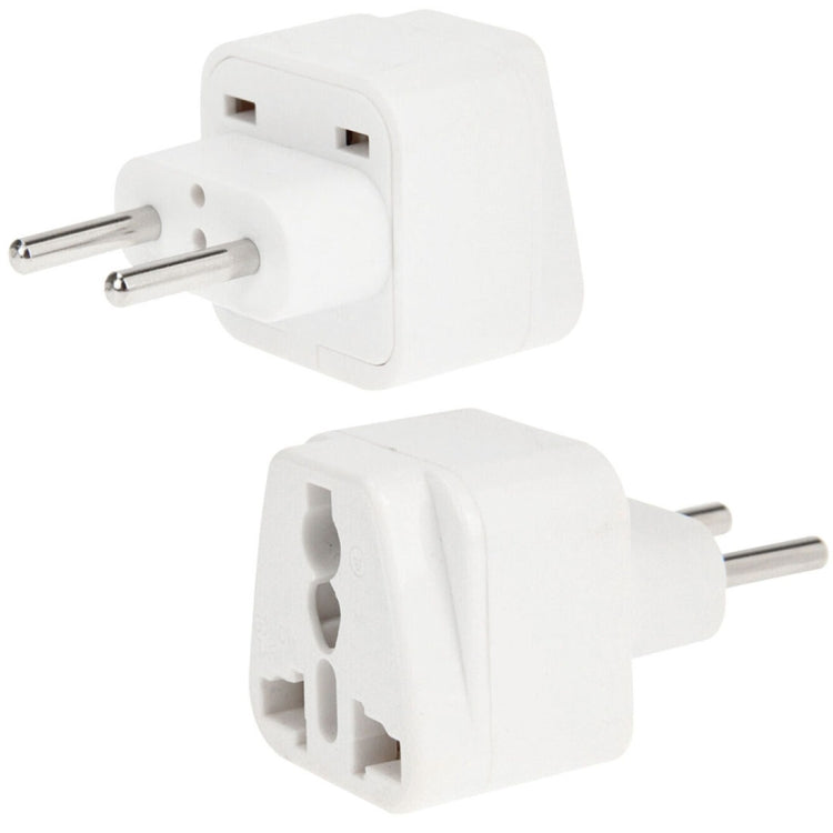 EU Plug Adapter Power Socket Travel Converter(White) - Plug Adaptor by buy2fix | Online Shopping UK | buy2fix