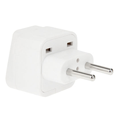 20PCS EU Plug Adapter Power Socket Travel Converter(White) - Plug Adaptor by buy2fix | Online Shopping UK | buy2fix