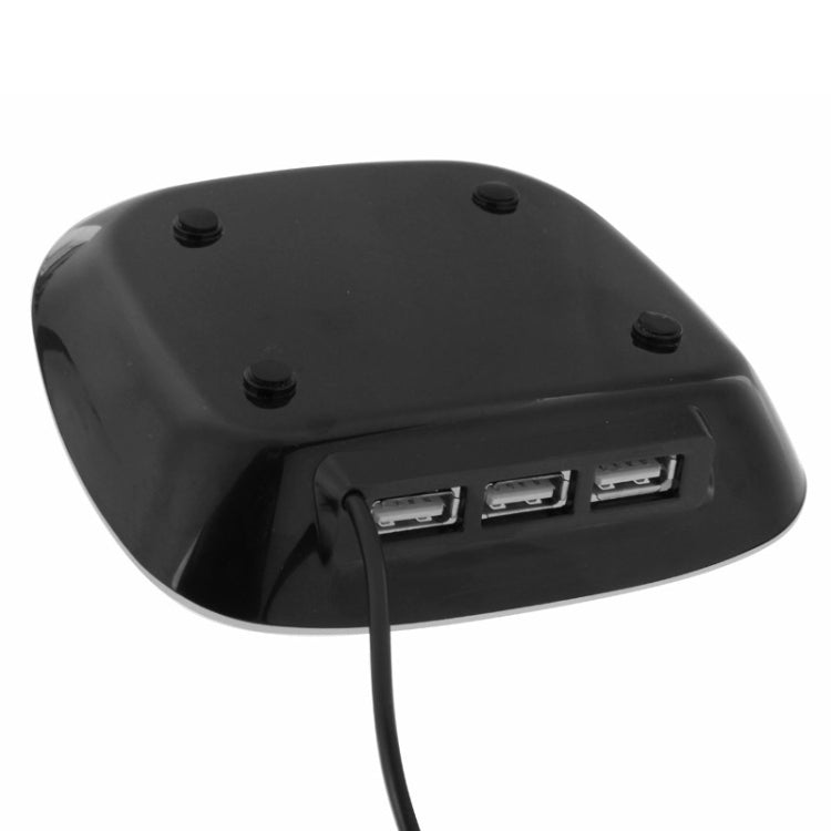 3 USB HUB with LED Light, Cable Length: 1m by buy2fix