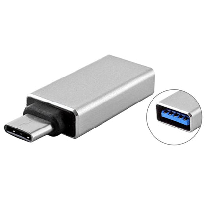USB 3.0 to USB-C / Type-C 3.1 Converter Adapter(Silver) by buy2fix
