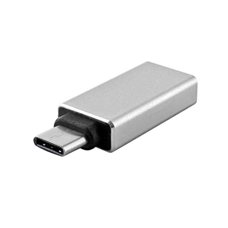 USB 3.0 to USB-C / Type-C 3.1 Converter Adapter(Silver) by buy2fix