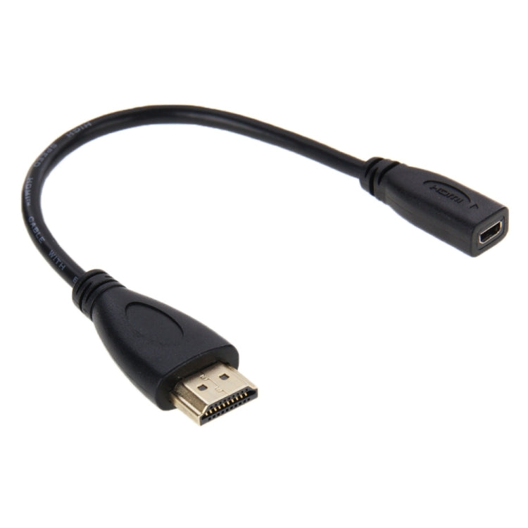 20cm HDMI Male to Micro HDMI Female Adapter Cable - Cable by buy2fix | Online Shopping UK | buy2fix