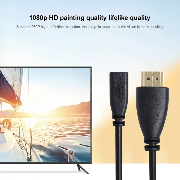20cm HDMI Male to Micro HDMI Female Adapter Cable - Cable by buy2fix | Online Shopping UK | buy2fix